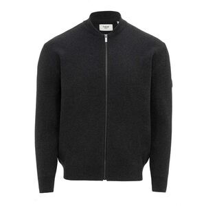 Firetrap Mens Polyester Button Jacket / Charcoal